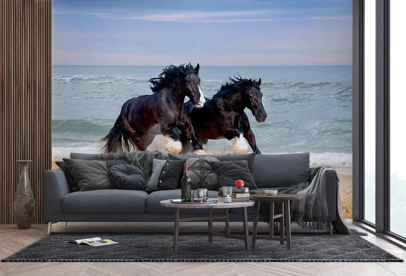 Wall Mural Horses, 375 x 270 cm, FTNS 1260 - Image 4