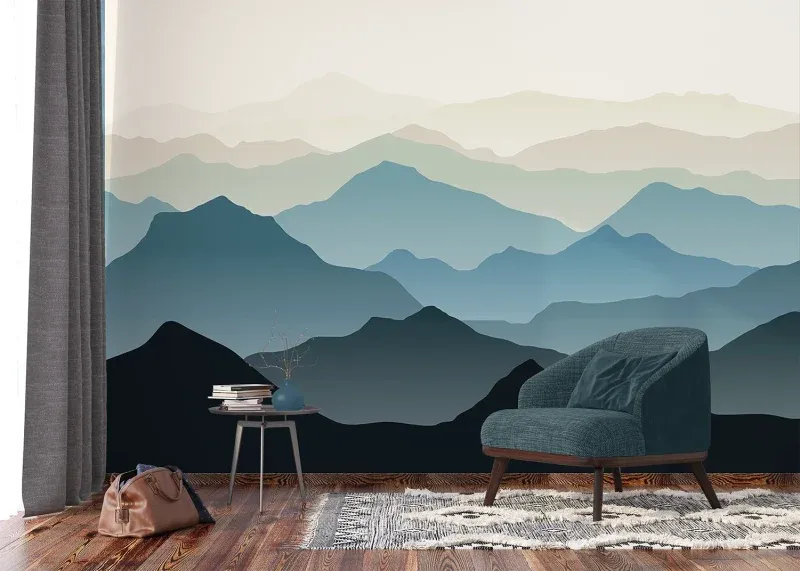 Wall Mural Mountain Panorama, 375 x 270 cm, FTNS 1267 - Image 4