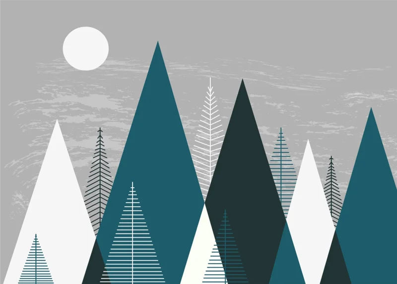 Wall Mural Mountain Spike, 375 x 270 cm, FTNS 1270 - Image 2