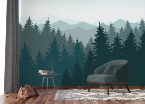 Wall Mural Deep in the Forest, 375 x 270 cm, FTNS 1276 - Image 3