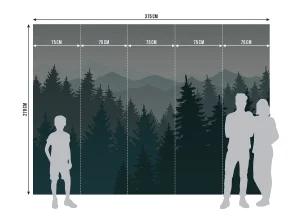 Wall Mural Deep in the Forest, 375 x 270 cm, FTNS 1276 - Image 7