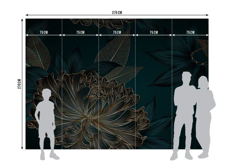 Wall Mural Touch of Luxury, 375 x 270 cm, FTNS 1282 - Image 6