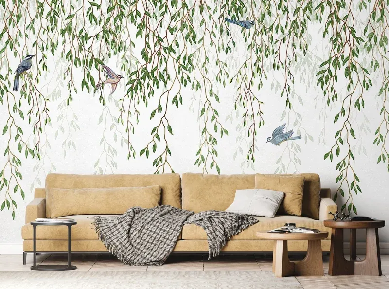 Wall Mural Tender Branches, 375 x 270 cm, FTNS 1288 - Image 4