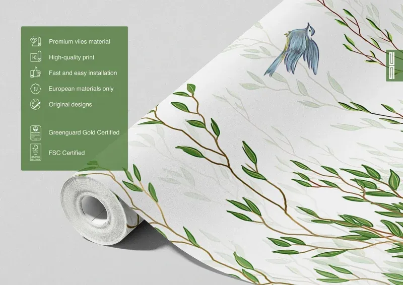 Wall Mural Tender Branches, 375 x 270 cm, FTNS 1288 - Image 5