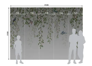 Wall Mural Tender Branches, 375 x 270 cm, FTNS 1288 - Image 6