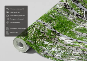 Wall Mural Birch Forest, 360 x 254 cm, FTS 1304 - Image 3