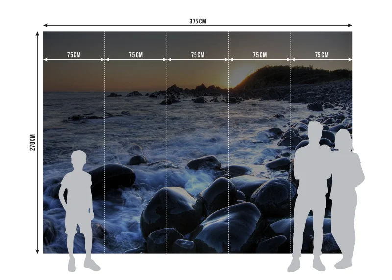 Wall Mural Sea Sunset, 375 x 270 cm, FTNS 2453 - Image 7