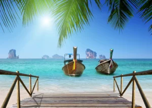 Wall Mural Pier to Paradise, 375 x 270 cm, FTNS 2455 - Image 2