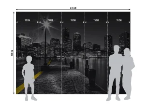 Wall Mural Embankment, 375 x 270 cm, FTNS 2467 - Image 7