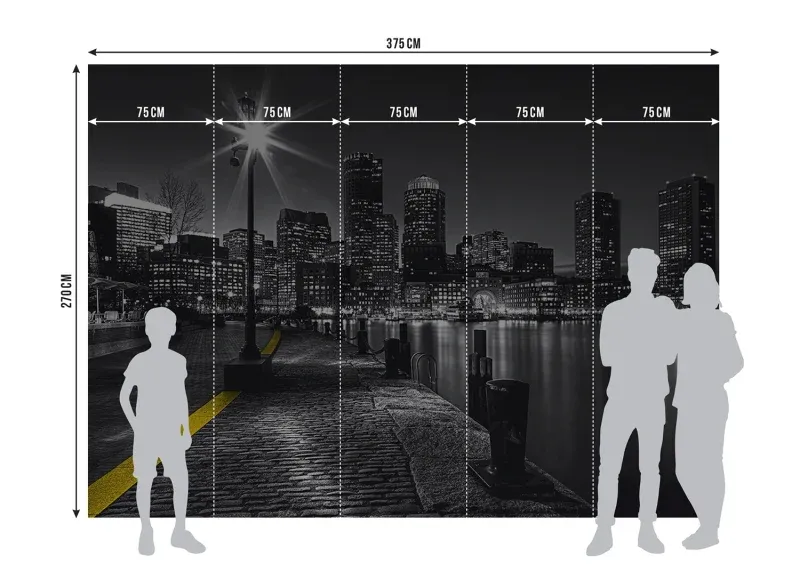 Wall Mural Embankment, 375 x 270 cm, FTNS 2467 - Image 7