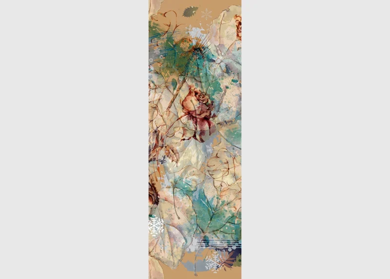 Wall Mural Abstract Flower, 90 x 270 cm, FTNVL 3710 - Image 2
