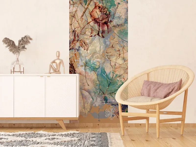 Wall Mural Abstract Flower, 90 x 270 cm, FTNVL 3710 - Image 5