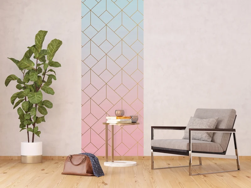 Wall Mural Cube Gradient, 90 x 270 cm, FTNVL 3720 - Image 3