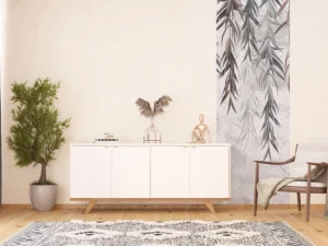 Wall Mural Abstract Flower, 90 x 270 cm, FTNVL 3723 - Image 4
