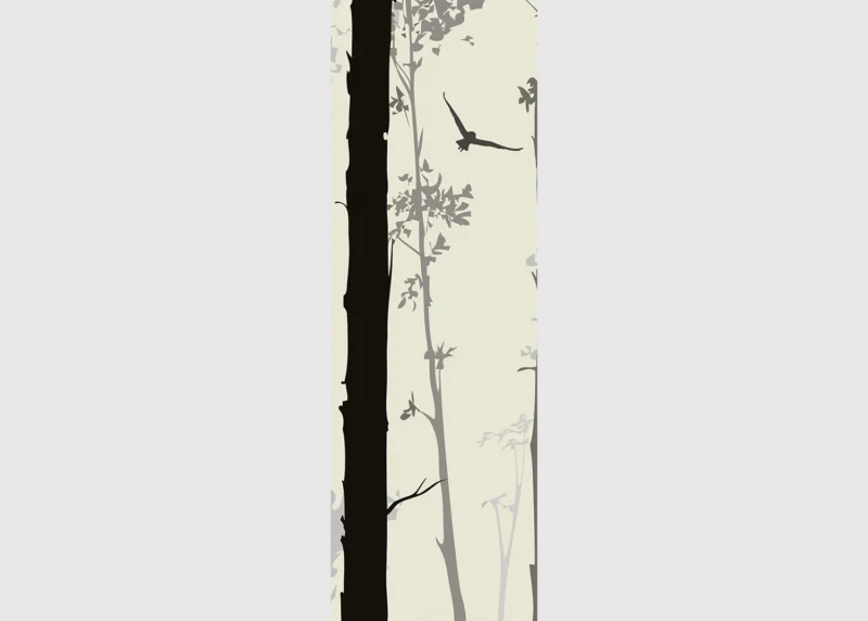 Wall Mural Dim Forest, 90 x 270 cm, FTNVL 3729 - Image 2