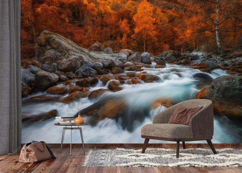 Wall Mural Autumn Rush, 375 x 270 cm, FTNXXL 3012 - Image 4