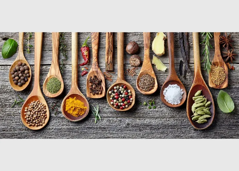 Wall Mural Oriental Spices, 202 x 90 cm, FTNH 2749 - Image 2