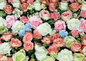 Wall Mural Roses, 160 x 110 cm, FTNM 2653 - Image 2