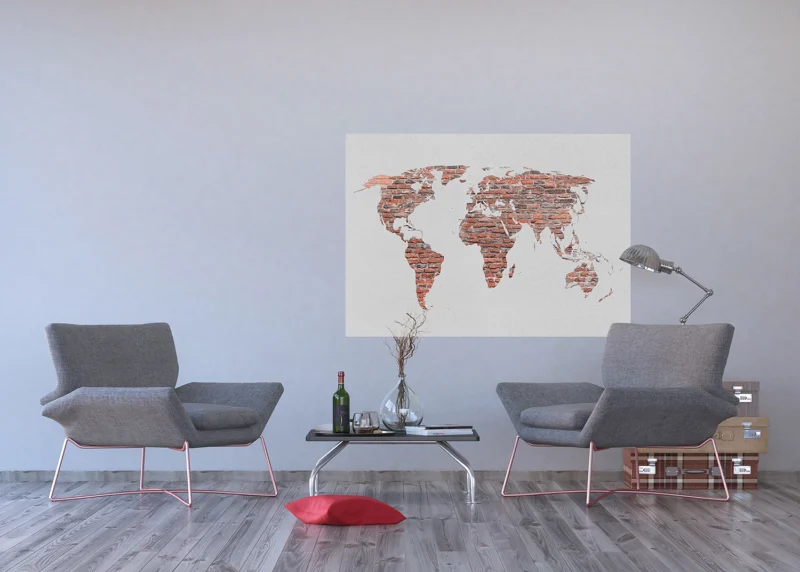 Wall Mural Map, 160 x 110 cm, FTNM 2695 - Image 3