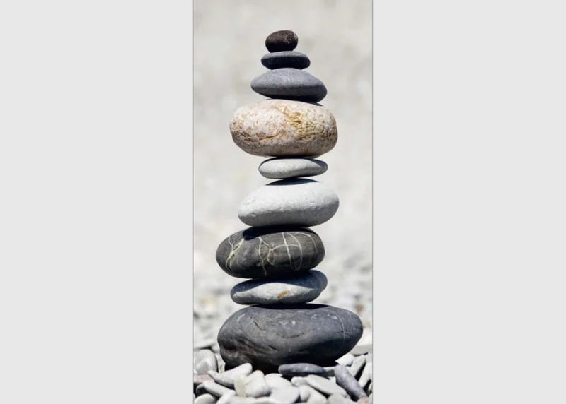 Wall Mural Stone Balance, 90 x 202 cm, FTNV 2871 - Image 2