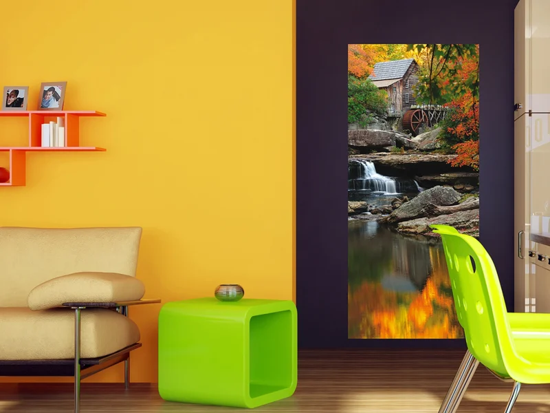 Wall Mural Autumun Mill, 90 x 202 cm, FTNV 2872 - Image 3