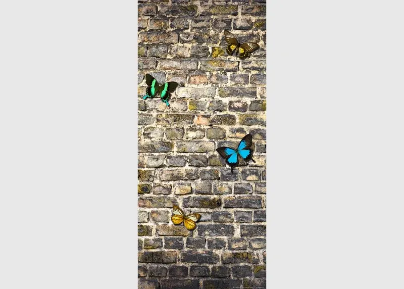 Wall Mural Butterfly on the Wall, 90 x 202 cm, FTNV 2905 - Image 2