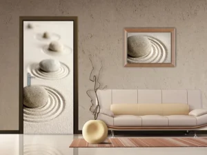 Wall Mural Stones, 90 x 202 cm, FTNV 2906 - Image 3