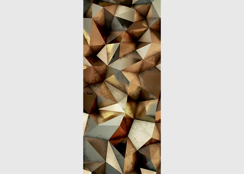 Wall Mural Bronze 3D, 90 x 202 cm, FTNV 2939 - Image 2