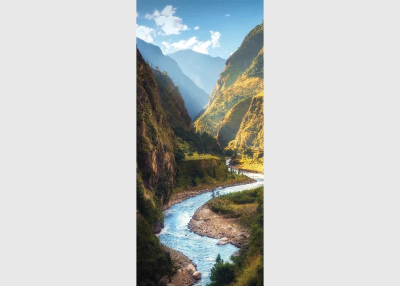Wall Mural Mountain River, 90 x 202 cm, FTNV 2943 - Image 2