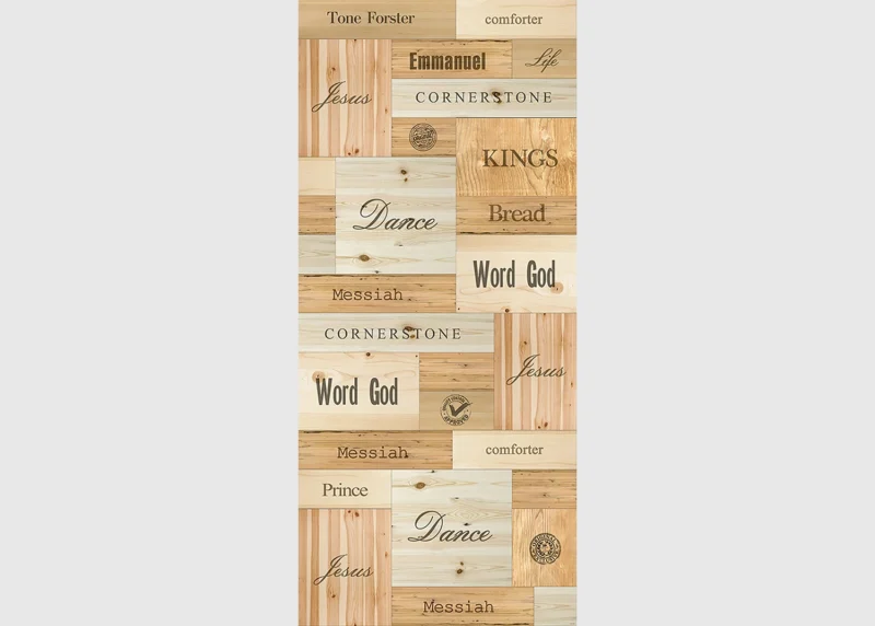 Wall Mural Wood Crate, 90 x 202 cm, FTNV 2944 - Image 2