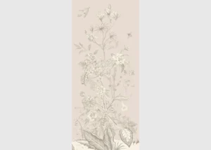 Wall Mural Floral Abstraction, 90 x 202 cm, FTNV 2957 - Image 2