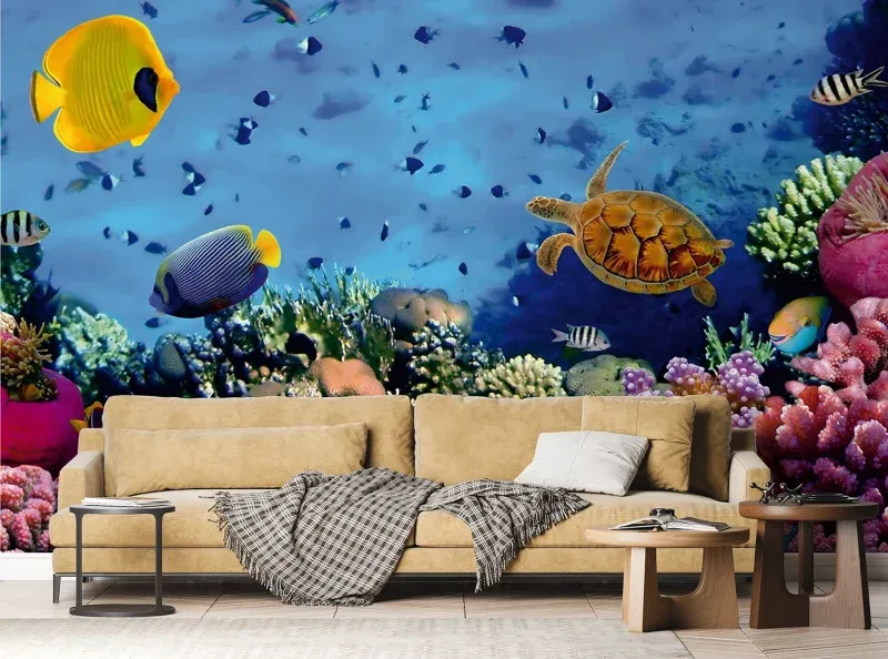 Wall Mural Underwater, 375 x 270 cm, FTNXXL 0375 - Image 4
