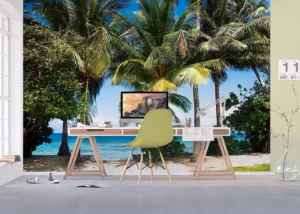 Wall Mural Palms, 375 x 270 cm, FTNXXL 0384 - Image 5