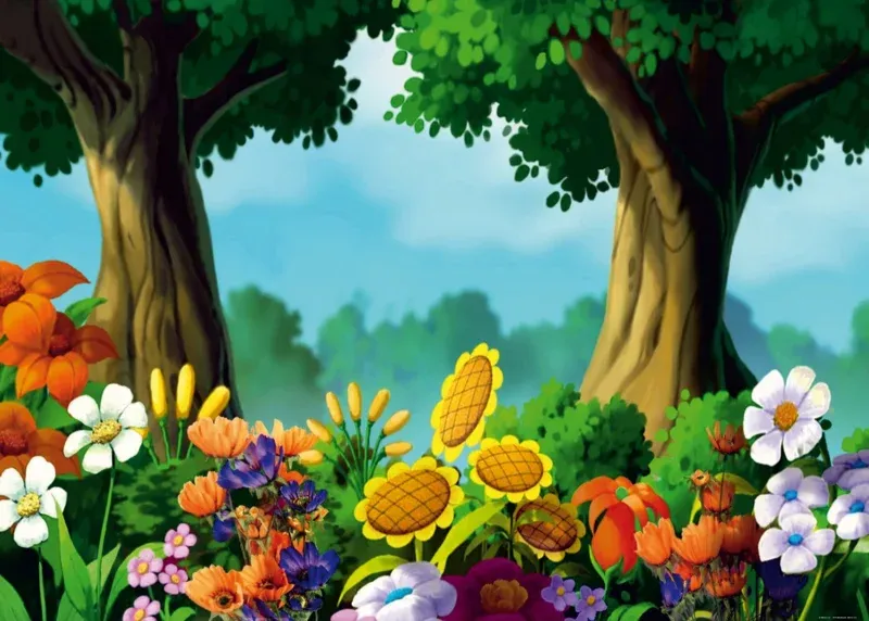 Wall Mural Forest, 375 x 270 cm, FTNXXL 0402 - Image 2