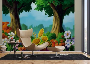 Wall Mural Forest, 375 x 270 cm, FTNXXL 0402 - Image 3
