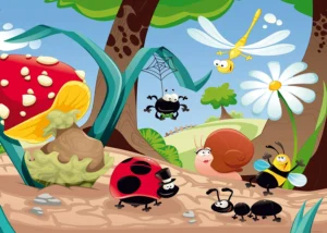 Wall Mural Animals, 375 x 270 cm, FTNXXL 0407 - Image 2