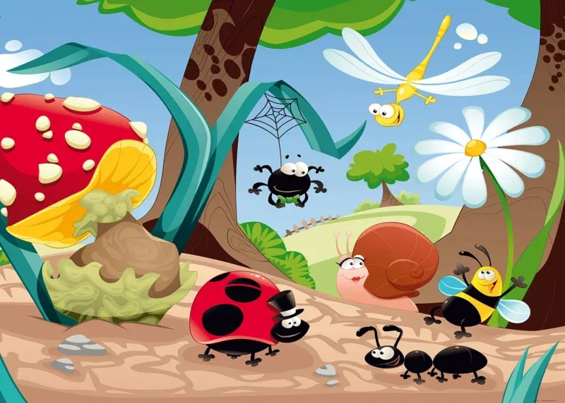 Wall Mural Animals, 375 x 270 cm, FTNXXL 0407 - Image 2