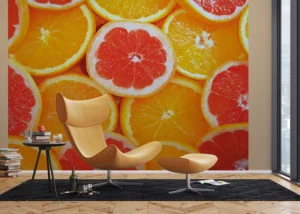 Wall Mural Oranges, 375 x 270 cm, FTNXXL 0413 - Image 3