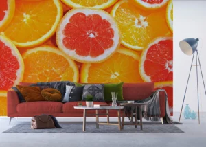 Wall Mural Oranges, 375 x 270 cm, FTNXXL 0413 - Image 4
