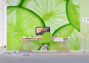 Wall Mural Lime, 375 x 270 cm, FTNXXL 0440 - Image 5