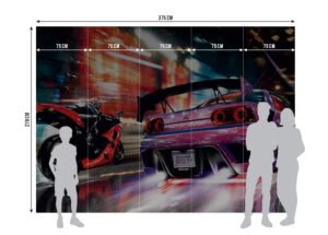 Wall Mural Race, 375 x 270 cm, FTNXXL 0463 - Image 5