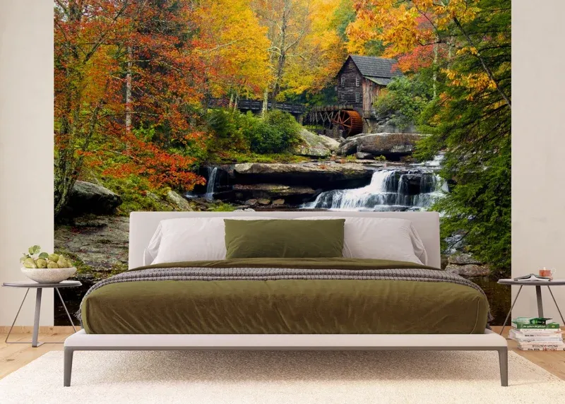 Wall Mural Autumn Mill, 375 x 270 cm, FTNXXL 1116 - Image 4