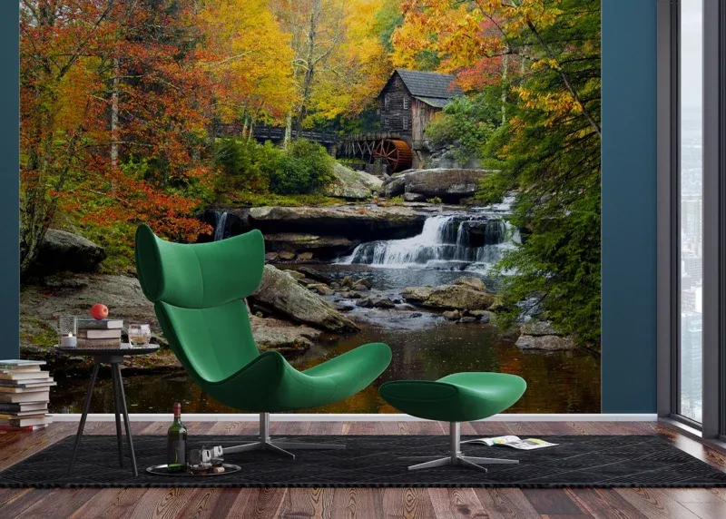Wall Mural Autumn Mill, 375 x 270 cm, FTNXXL 1116 - Image 5
