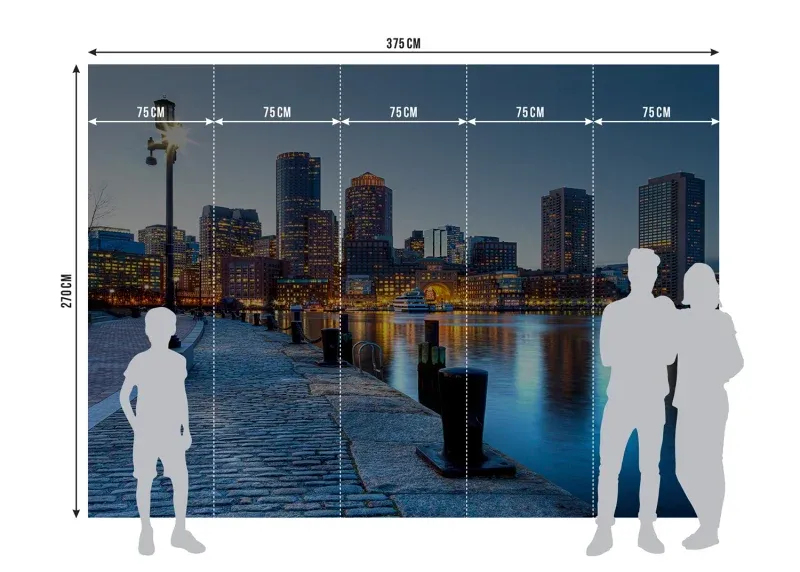 Wall Mural Embankment, 375 x 270 cm, FTNXXL 1123 - Image 7