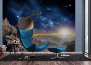Wall Mural Saturn, 375 x 270 cm, FTNXXL 1126 - Image 3