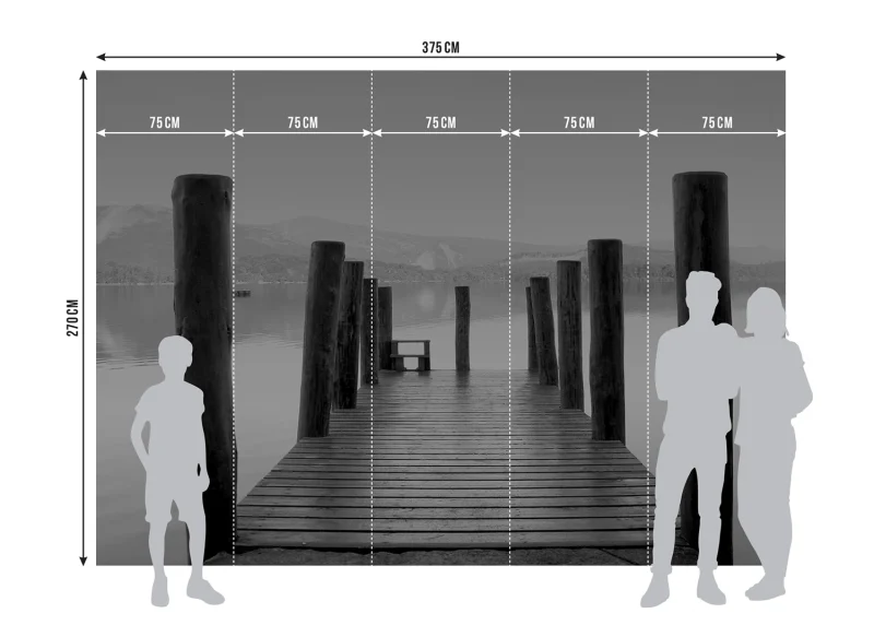 Wall Mural Stillness, 375 x 270 cm, FTNXXL 1140 - Image 7