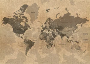 Wall Mural Map, 375 x 270 cm, FTNXXL 1215 - Image 2