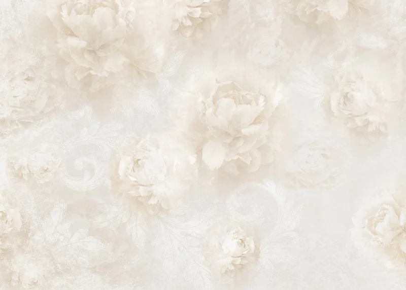 Wall Mural Subtle Roses, 375 x 270 cm, FTNXXL 1231 - Image 2