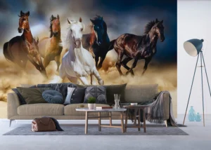 Wall Mural Horses, 375 x 270 cm, FTNXXL 1239 - Image 4