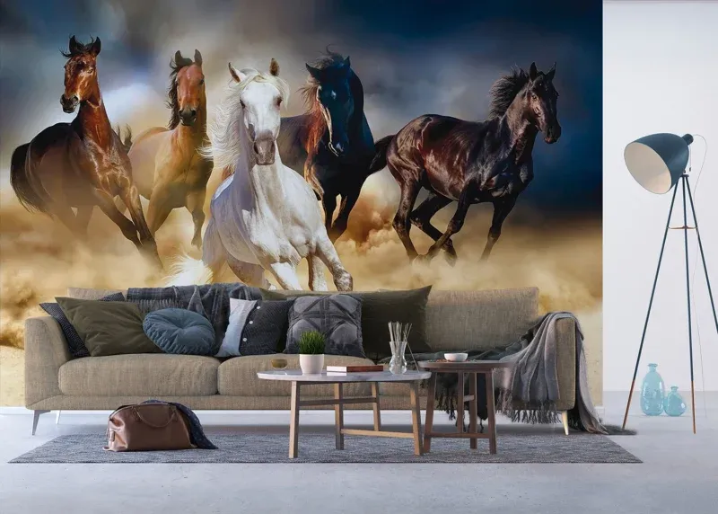 Wall Mural Horses, 375 x 270 cm, FTNXXL 1239 - Image 4